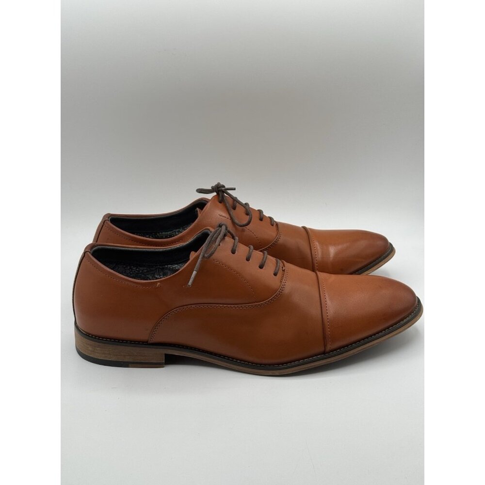 Bruno Marc New York Mens Louis 2/Brown Oxford Dress Shoe Size 14